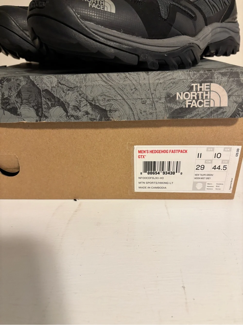 The North Face waterproof hedgehog